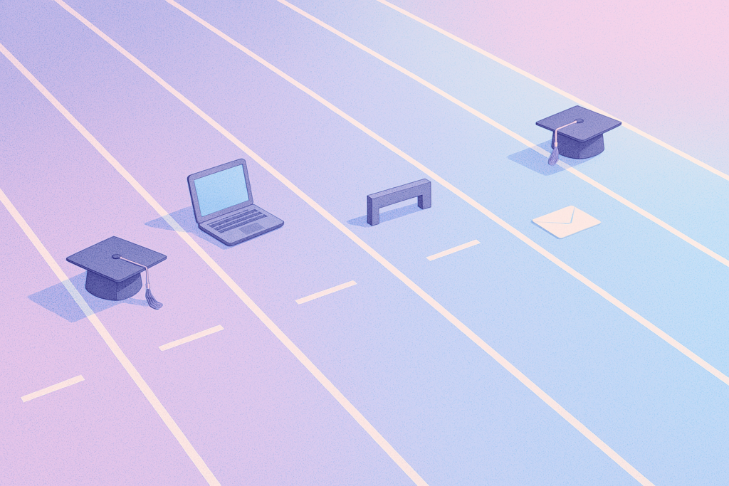 Race start with different elements